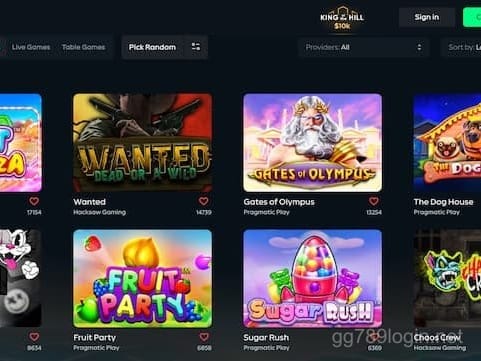 gg789 live casino games preview